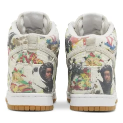 Nike Supreme x SB Dunk High Rammellzee< White Trainers|Trainers