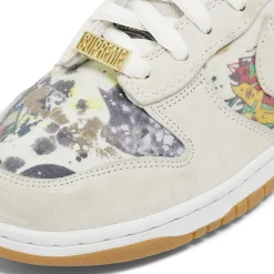 Nike Supreme x SB Dunk High Rammellzee< White Trainers|Trainers