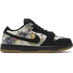 Nike Supreme x SB Dunk Low Rammellzee< Black Trainers|Trainers