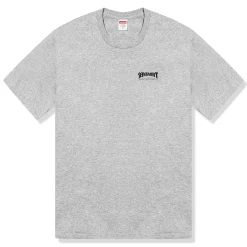 Supreme x Thrasher Cross Heather Grey T Shirt< T-shirts