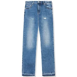Syenti Released Hem Jeans Mid Blue< Jeans|Bottoms
