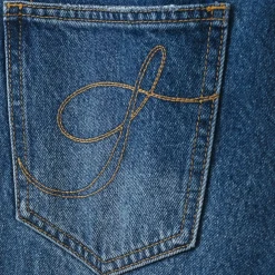 Syenti Released Hem Jeans Mid Blue< Jeans|Bottoms