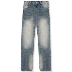 Syenti Stone Washed Jeans Blue< Jeans|Bottoms