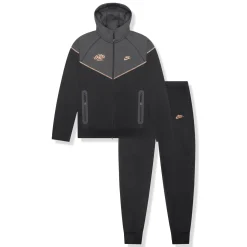 Nike Syna World x Central Cee Tech Fleece Black Tracksuit< Matching Sets|Sweatpants