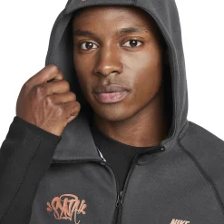 Nike Syna World x Central Cee Tech Fleece Black Tracksuit< Matching Sets|Sweatpants