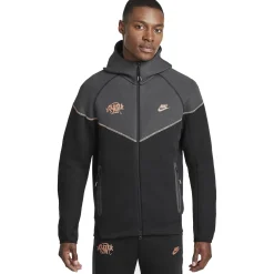 Nike Syna World x Central Cee Tech Fleece Black Hoodie< Sweatshirts & Hoodies