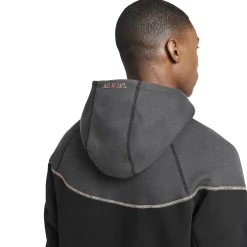 Nike Syna World x Central Cee Tech Fleece Black Hoodie< Sweatshirts & Hoodies