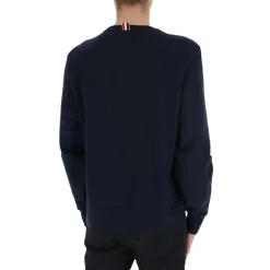 Thom Browne Classic Loopback 4-Bar Tonal Relaxed Navy Blue Sweatshirt< Sweatshirts & Hoodies