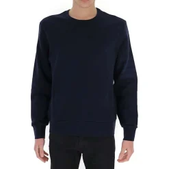 Thom Browne Classic Loopback 4-Bar Tonal Relaxed Navy Blue Sweatshirt< Sweatshirts & Hoodies