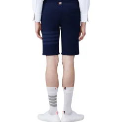 Thom Browne Classic Loopback 4-Bar Blue Sweat Shorts< Bottoms|Shorts