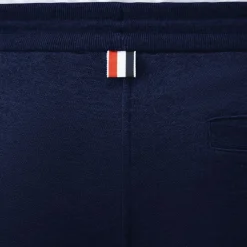 Thom Browne Classic Loopback 4-Bar Blue Sweat Shorts< Bottoms|Shorts