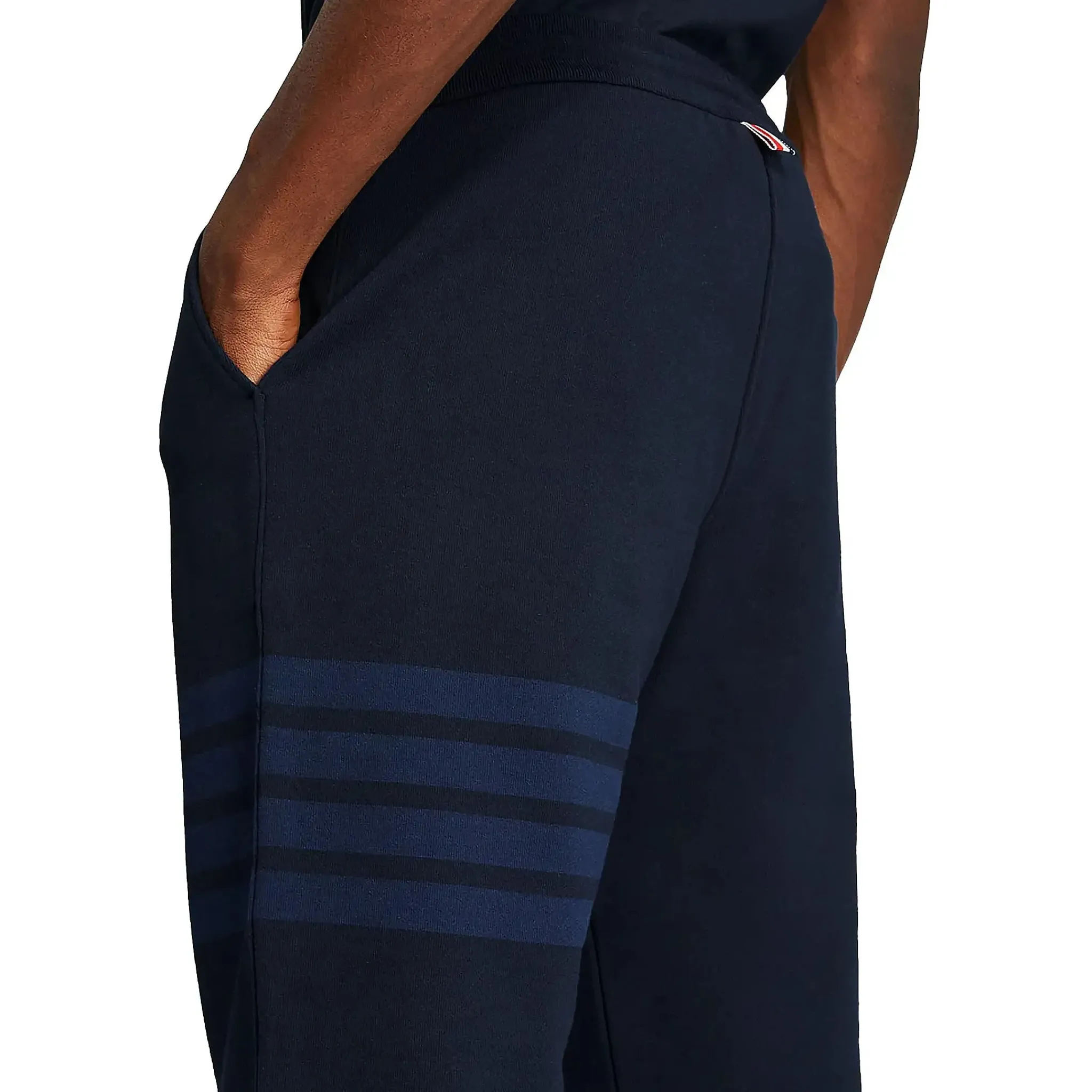Thom Browne Classic Loopback 4-Bar Blue Sweatpants< Bottoms|Sweatpants