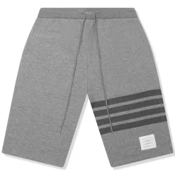 Thom Browne Classic Loopback 4-Bar Grey Sweat Shorts< Bottoms|Shorts