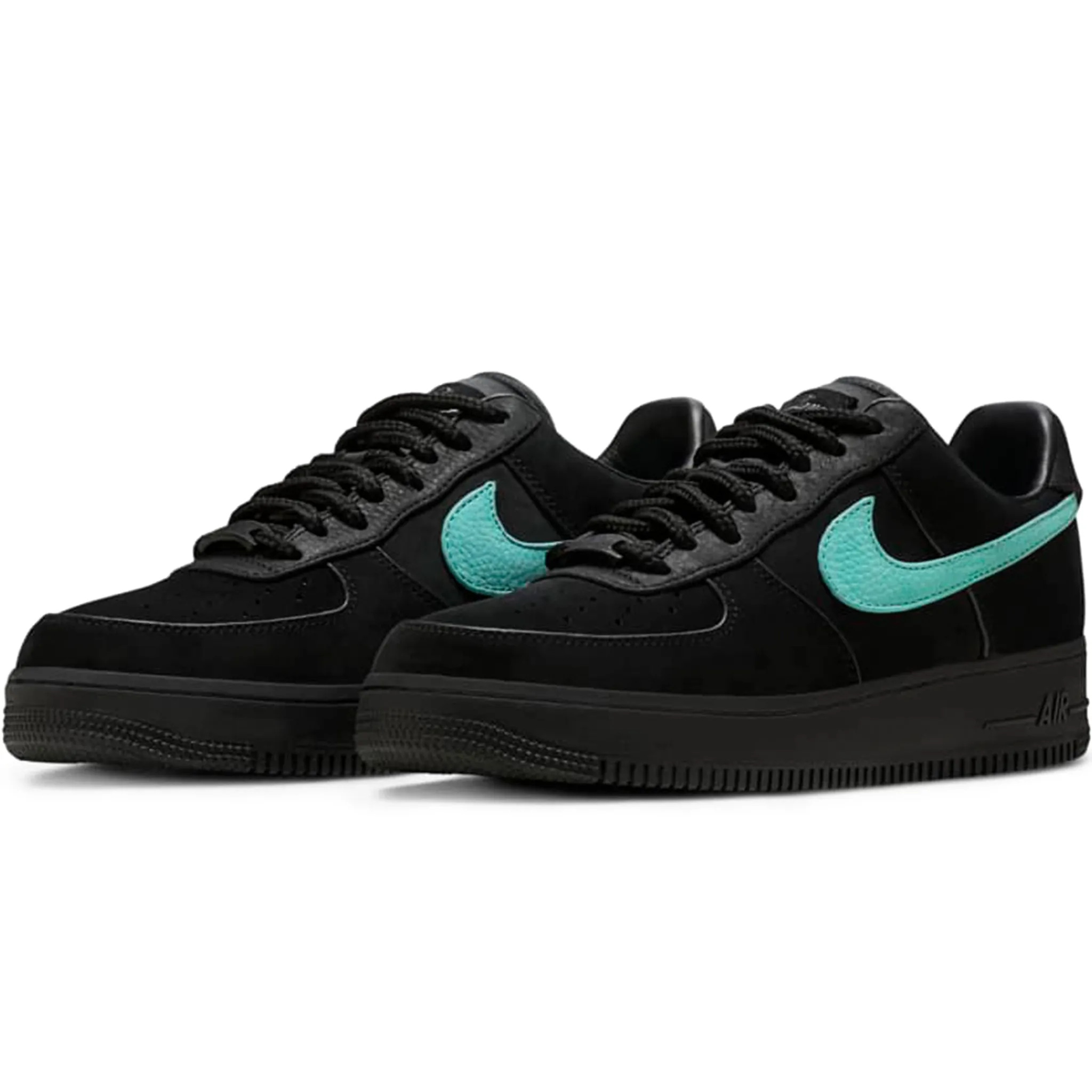 Nike Tiffany & Co. x Air Force 1 Low Black Tiffany Blue< Black Trainers|Trainers