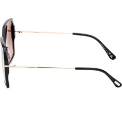 Tom Ford Joanna FT1039 01B 59 Black Sunglasses< Sunglasses