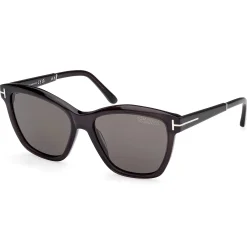 Tom Ford Lucia FT1087 05D Black Polarised Sunglasses< Sunglasses