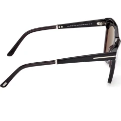 Tom Ford Lucia FT1087 05D Black Polarised Sunglasses< Sunglasses