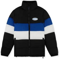 Trapstar Hyperdrive Puffer Black Blue White Jacket< Coats & Jackets