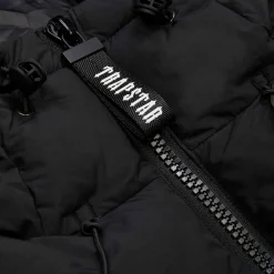 Trapstar Irongate Arch Piping Black Puffer Jacket< Coats & Jackets