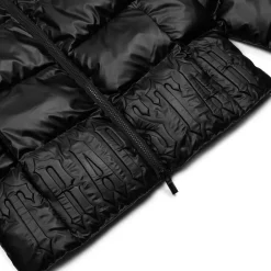 Trapstar Irongate Embossed Black Puffer Jacket< Coats & Jackets