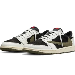 Air Jordan Travis Scott x 1 Low OG SP Olive (W)< Trainers