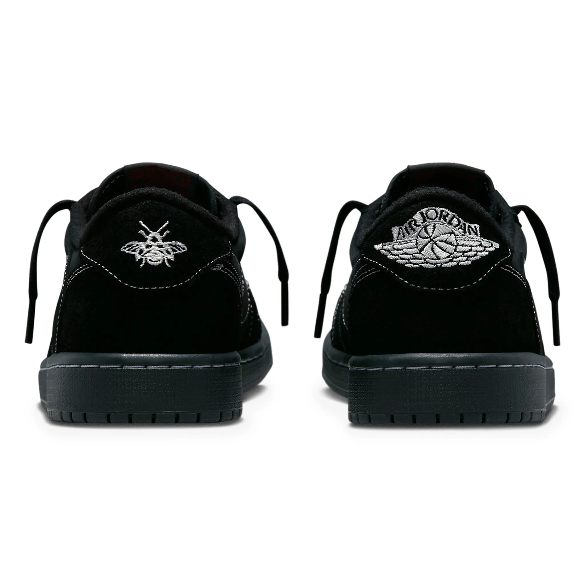 Air Jordan Travis Scott x 1 Low OG SP Black Phantom< Trainers|Black Trainers