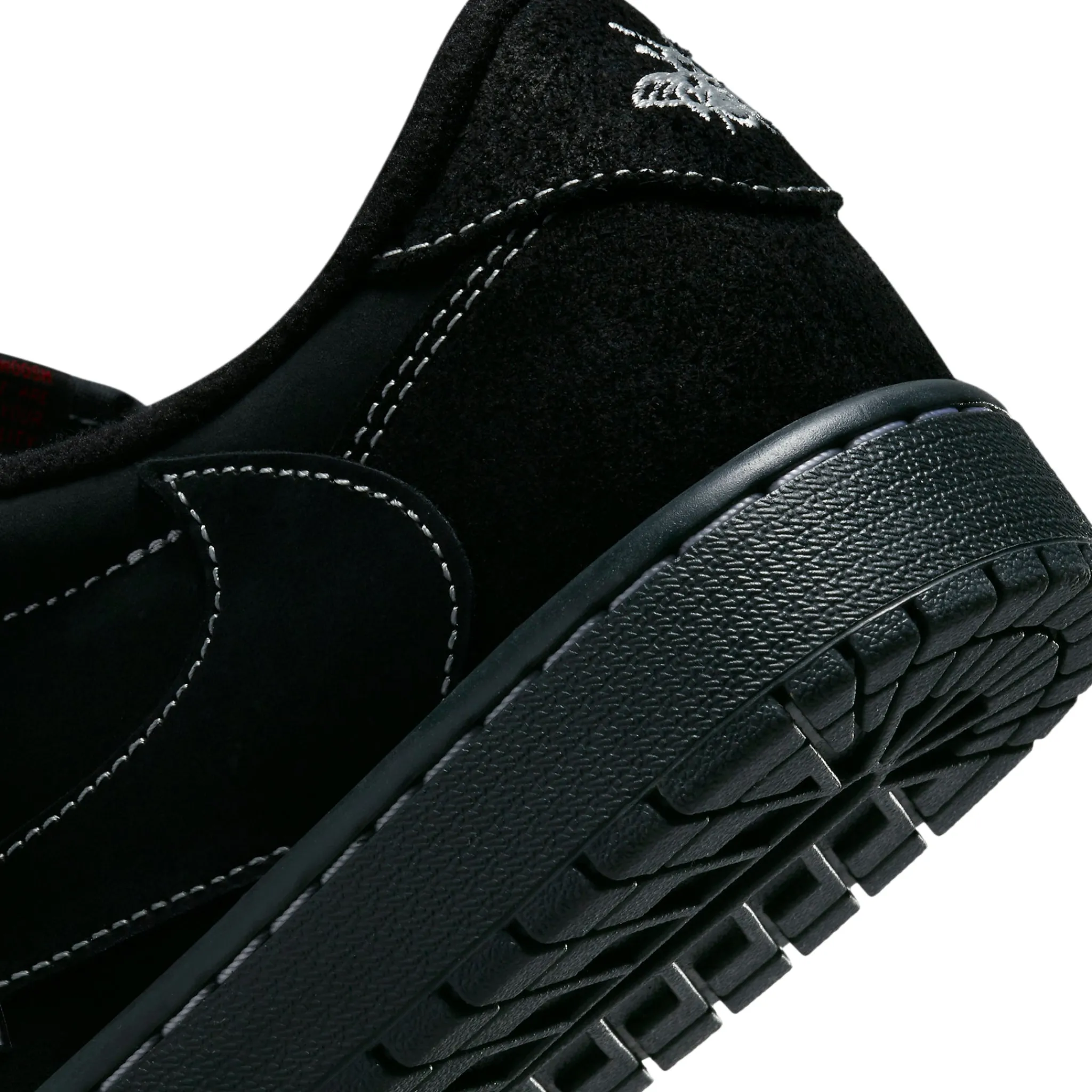 Air Jordan Travis Scott x 1 Low OG SP Black Phantom< Trainers|Black Trainers