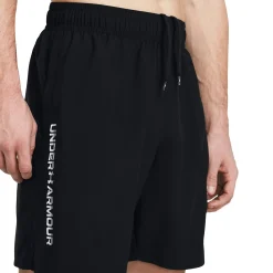 Under Armour UA Tech Woven Wordmark Black Shorts< Activewear|Shorts