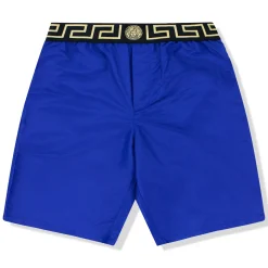Versace Greca Border Swim Shorts Blue< Swimwear|Shorts