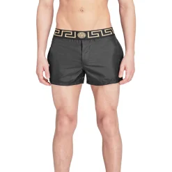 Versace Logo Swimming Shorts Black< Swimwear|Shorts