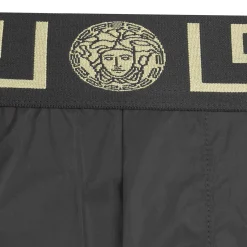 Versace Logo Swimming Shorts Black< Swimwear|Shorts